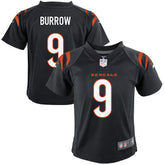Joe Burrow Cincinnati Bengals Preschool Game Jersey - Black cheap