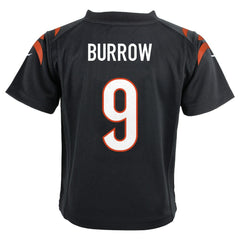 Joe Burrow Cincinnati Bengals Preschool Game Jersey - Black cheap