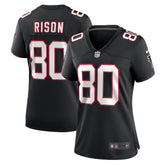 Andre Rison Atlanta Falcons Women's Retired Player Jersey - Black on sale