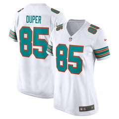 Mark Duper Miami Dolphins Women's Retired Player Jersey - White sale