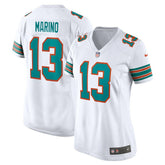 Dan Marino Miami Dolphins Women's Retired Player Jersey - White cheap