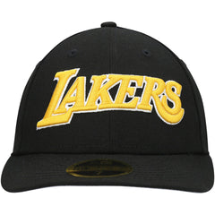 Los Angeles Lakers Team Low Profile 59FIFTY Fitted Hat - Black online
