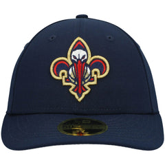New Orleans Pelicans Team Logo Low Profile 59FIFTY Fitted Hat - Navy online