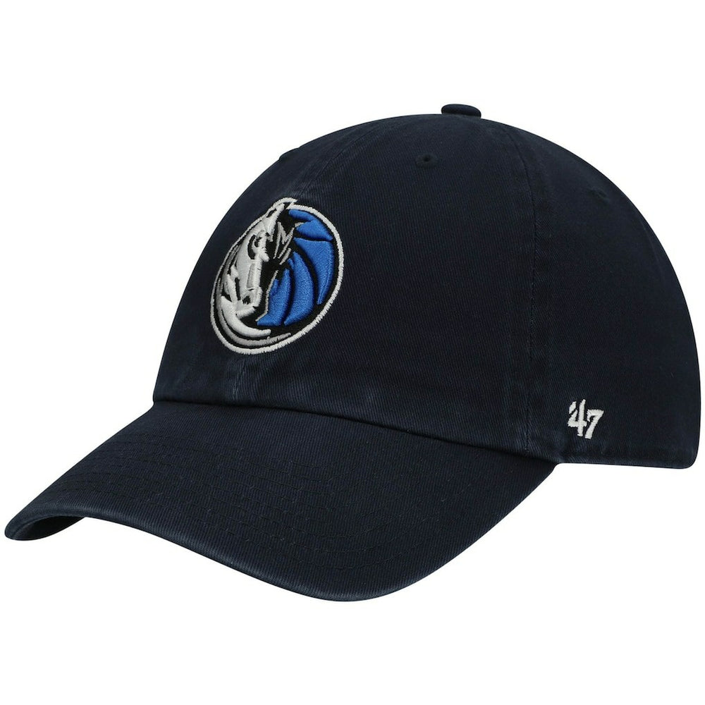 Dallas Mavericks '47 Core Logo Clean Up Adjustable Hat sale - Navy shop