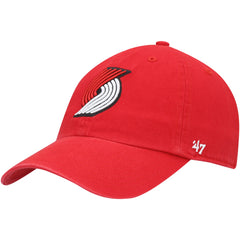 Portland Trail Blazers '47 Core Logo Clean Up Adjustable Hat - Red cheap