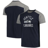 Seattle Seahawks Majestic Threads Field Goal Slub T-Shirt - College Navy/Gray outlet