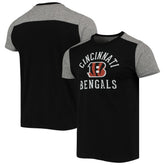 Cincinnati Bengals Majestic Threads Field Goal Slub T-Shirt - Black/Gray cheap