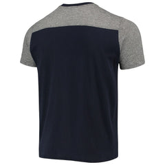 New England Patriots Majestic Threads Field Goal Slub T-Shirt - Navy/Gray discount
