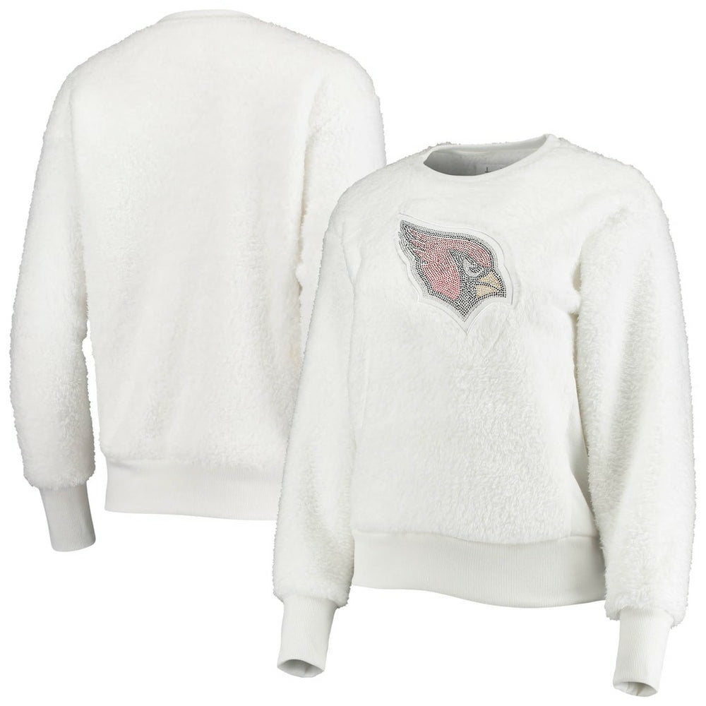 Arizona Cardinals Touch Women's Milestone Tracker Pullover Sweatshirt - White for sale