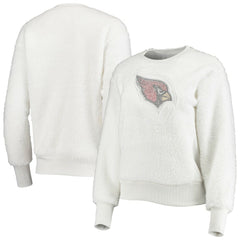 Arizona Cardinals Touch Women's Milestone Tracker Pullover Sweatshirt - White for sale