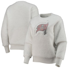 Tampa Bay Buccaneers Touch Women's Milestone Tracker Pullover Sweatshirt - White sale