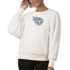 Tennessee Titans Touch Women's Milestone Tracker Pullover Sweatshirt - White online