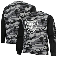 Las Vegas Raiders FOCO Camo Long Sleeve T-Shirt - Black sale