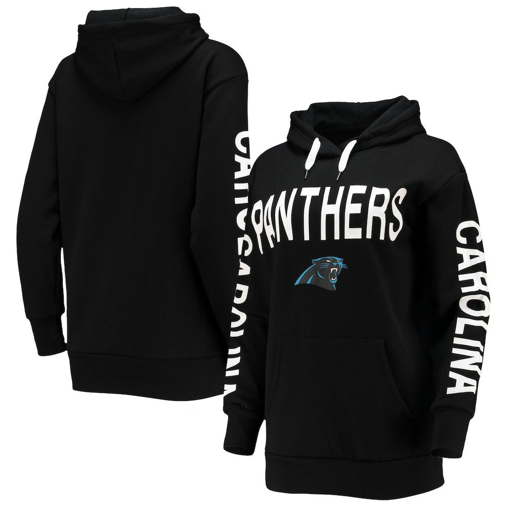 Carolina Panthers G-III 4Her by Carl Banks Women's Extra Point Pullover Hoodie - Black outlet
