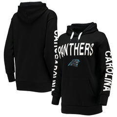 Carolina Panthers G-III 4Her by Carl Banks Women's Extra Point Pullover Hoodie - Black outlet