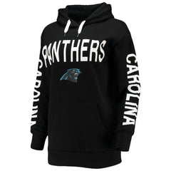 Carolina Panthers G-III 4Her by Carl Banks Women's Extra Point Pullover Hoodie - Black outlet