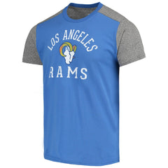 Los Angeles Rams Majestic Threads Field Goal Slub T-Shirt - Royal/Gray outlet
