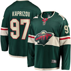 Kirill Kaprizov Minnesota Wild Fanatics Home Breakaway Replica Jersey - Green Jerseys