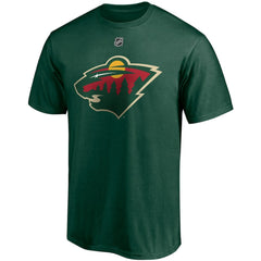 Kirill Kaprizov Minnesota Wild Fanatics Authentic Stack Name & Number T-Shirt - Green T-shirts