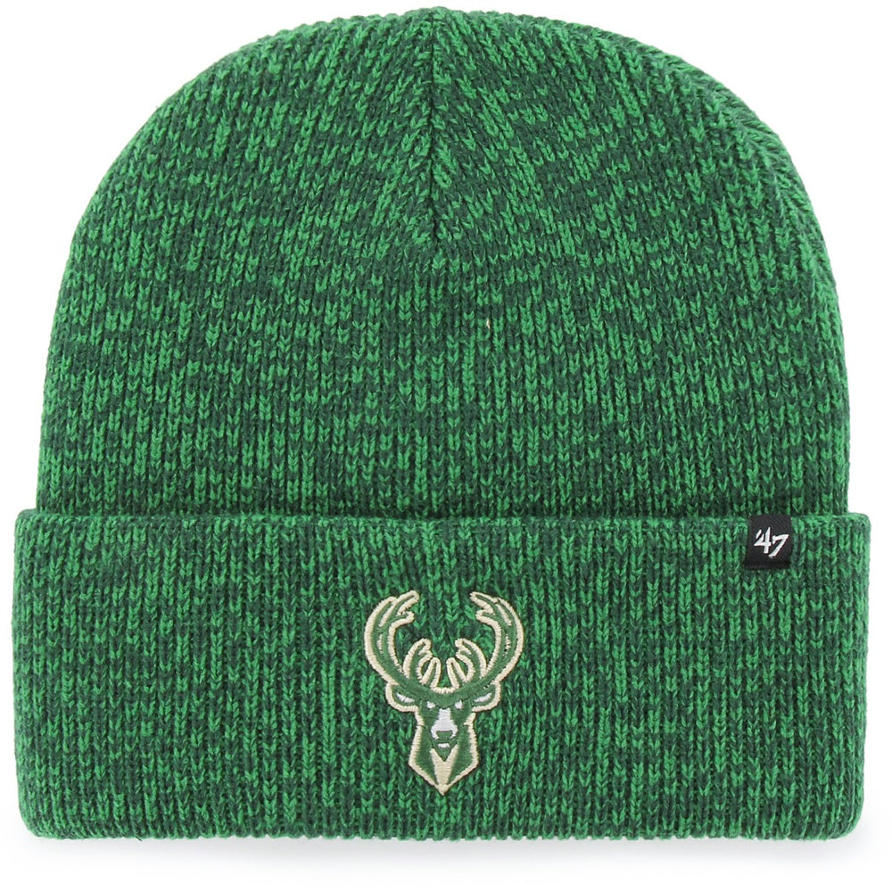 Milwaukee Bucks '47 Brain Freeze Cuffed Knit Hat - Hunter Green on sale