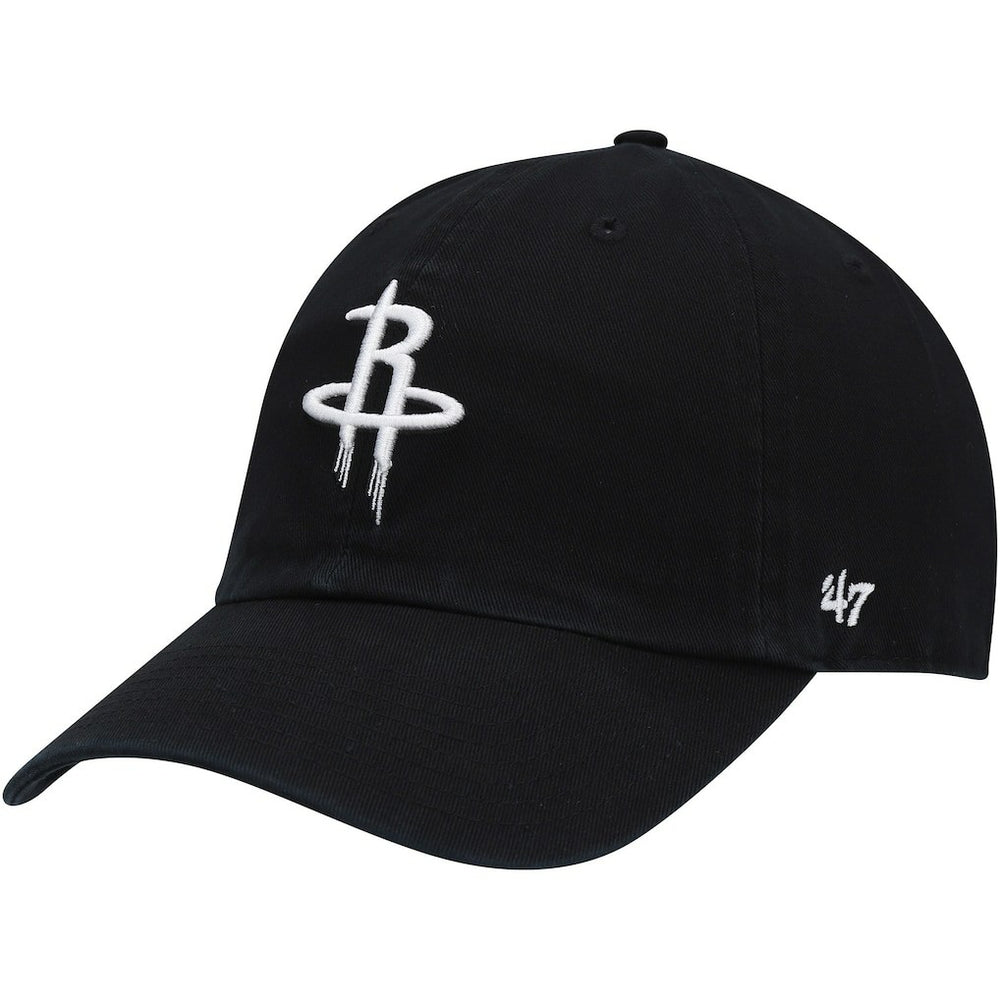 Houston Rockets '47 Core Logo Clean Up Adjustable Hat sale - Black on sale