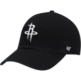 Houston Rockets '47 Core Logo Clean Up Adjustable Hat sale - Black on sale