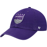 Sacramento Kings '47 Core Logo Clean Up Adjustable Hat - Purple discount