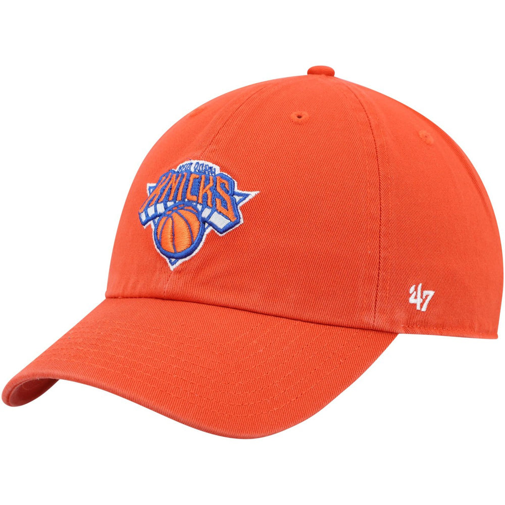 New York Knicks '47 Core Logo Clean Up Adjustable Hat - Orange outlet