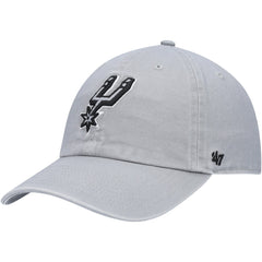San Antonio Spurs '47 Core Logo Clean Up Adjustable Hat - Gray for sale