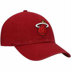 Miami Heat '47 Core Logo Clean Up Adjustable Hat - Red outlet