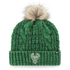 Milwaukee Bucks '47 Women's Meeko Cuffed Knit Hat with Pom - Hunter Green shop