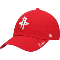 Houston Rockets '47 Women's Miata Clean Up Logo Adjustable Hat sale - Red online
