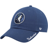 Minnesota Timberwolves '47 Women's Miata Clean Up Logo Adjustable Hat - Navy outlet