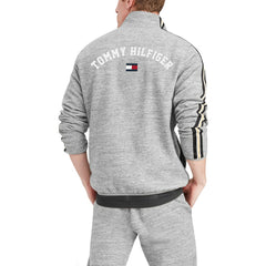 New Orleans Saints Tommy Hilfiger Mario Quarter-Zip Jacket - Heathered Gray sale