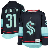 Philipp Grubauer Seattle Kraken Youth Home Replica Player Jersey - Deep Sea Blue Jerseys