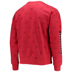 Atlanta Falcons Tommy Hilfiger Reid Graphic Pullover Sweatshirt - Red on sale