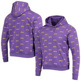 Los Angeles Lakers The Wild Collective Unisex Allover Logo Pullover Hoodie - Purple sale