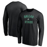 Dallas Stars Victory Arch Long Sleeve T-Shirt - Black T-shirts