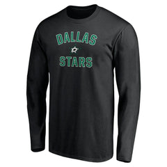 Dallas Stars Victory Arch Long Sleeve T-Shirt - Black T-shirts