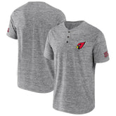 Arizona Cardinals NFL x Darius Rucker Collection Slub Henley T-Shirt - Heathered Gray on sale