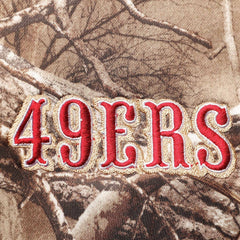 San Francisco 49ers Dunbrooke Champion Tech Pullover Hoodie - Realtree Camo online