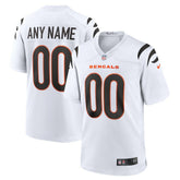 Cincinnati Bengals Game Custom Jersey - White for sale