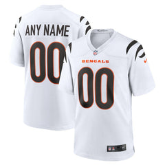 Cincinnati Bengals Game Custom Jersey - White for sale