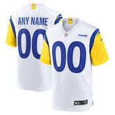 Los Angeles Rams Alternate Custom Jersey - White sale
