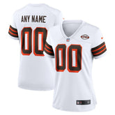 Cleveland Browns Women's 1946 Collection Alternate Custom Jersey - White cheap
