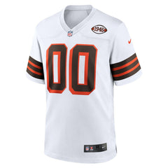 Cleveland Browns 1946 Collection Alternate Custom Jersey - White cheap