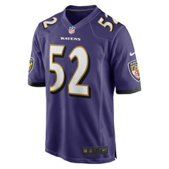 Ray Lewis Baltimore Ravens Retired Player Jersey - Purple sale