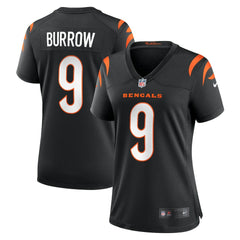 Joe Burrow Cincinnati Bengals Women's Player Game Jersey - Black on sale