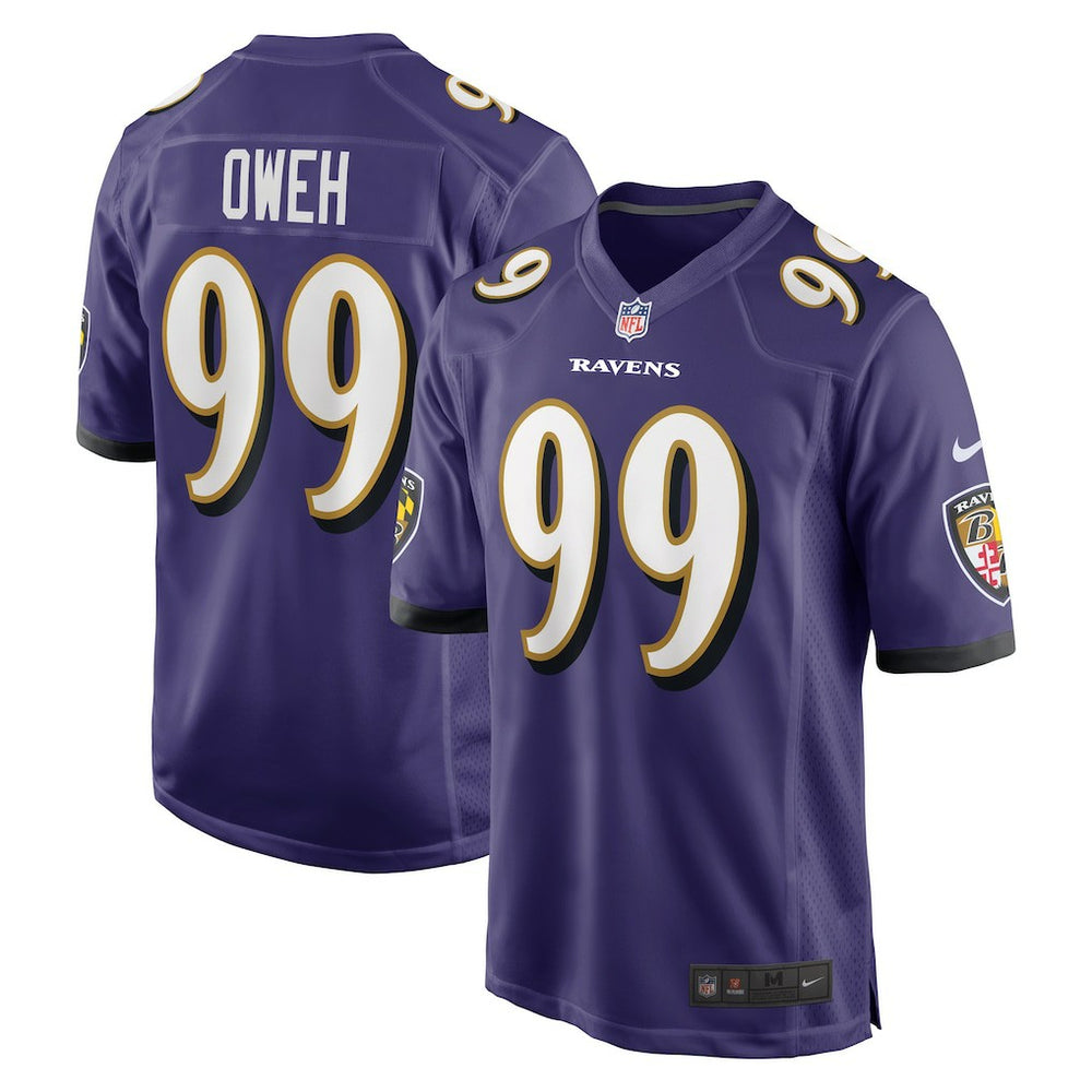 Odafe Oweh Baltimore Ravens Game Jersey - Purple outlet