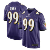 Odafe Oweh Baltimore Ravens Game Jersey - Purple outlet